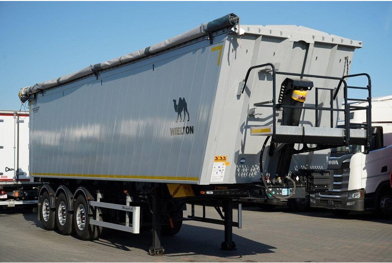 Wielton WYWROTKA 55 m3 / 2023 / MAŁO UŻYWANA / 80 TYS. KM - Самосвал полуремарке: снимка 1 Wielton WYWROTKA 55 m3 / 2023 / MAŁO UŻYWANA / 80 TYS. KM - Самосвал полуремарке: снимка 1