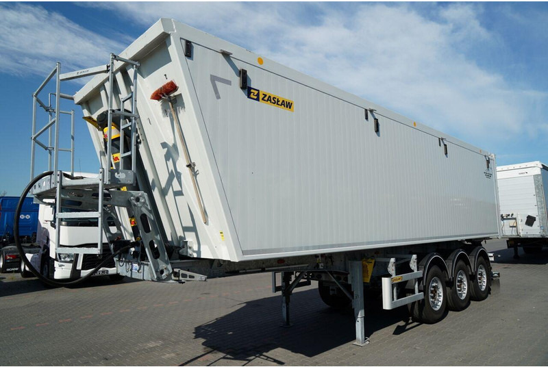 ZASŁAW D-653A / WYWROTKA ALUMINIOWA / 47 m3 / 2024 ROK / KLAPO-DRZWI / - Самосвал полуремарке: снимка 2 ZASŁAW D-653A / WYWROTKA ALUMINIOWA / 47 m3 / 2024 ROK / KLAPO-DRZWI / - Самосвал полуремарке: снимка 2