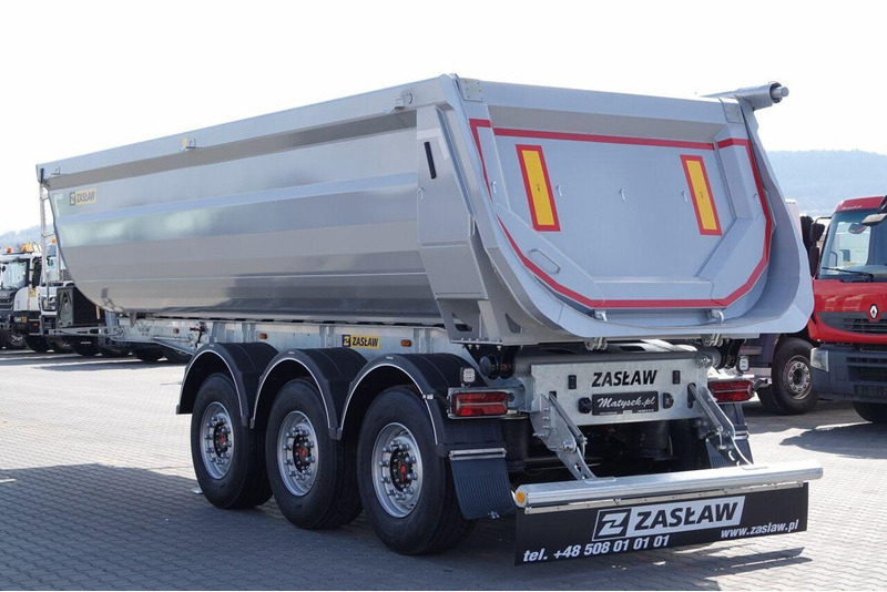 ZASŁAW WYWROTKA 24 m3 / FABRYCZNIE NOWA / STALOWA / RYNNA WANNA HP / 20 - Самосвал полуремарке: снимка 4 ZASŁAW WYWROTKA 24 m3 / FABRYCZNIE NOWA / STALOWA / RYNNA WANNA HP / 20 - Самосвал полуремарке: снимка 4