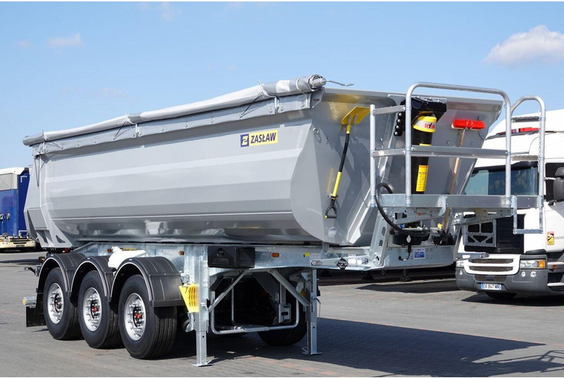 ZASŁAW WYWROTKA 24 m3 / FABRYCZNIE NOWA / STALOWA / RYNNA WANNA HP / 20 - Самосвал полуремарке: снимка 1 ZASŁAW WYWROTKA 24 m3 / FABRYCZNIE NOWA / STALOWA / RYNNA WANNA HP / 20 - Самосвал полуремарке: снимка 1