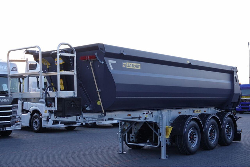 ZASŁAW WYWROTKA 26 m3 / FABRYCZNIE NOWA / STALOWA / RYNNA WANNA HP / 20 - Самосвал полуремарке: снимка 3 ZASŁAW WYWROTKA 26 m3 / FABRYCZNIE NOWA / STALOWA / RYNNA WANNA HP / 20 - Самосвал полуремарке: снимка 3