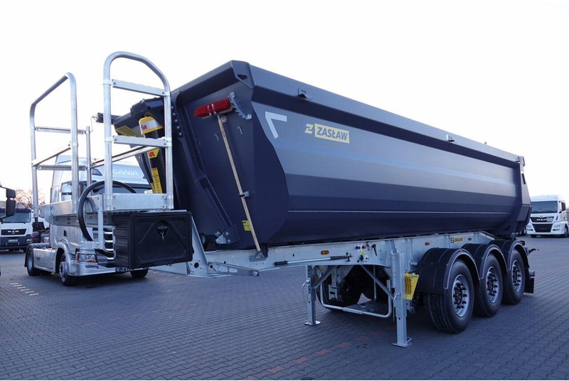 ZASŁAW WYWROTKA 26 m3 / FABRYCZNIE NOWA / STALOWA / RYNNA WANNA HP / 20 - Самосвал полуремарке: снимка 4 ZASŁAW WYWROTKA 26 m3 / FABRYCZNIE NOWA / STALOWA / RYNNA WANNA HP / 20 - Самосвал полуремарке: снимка 4