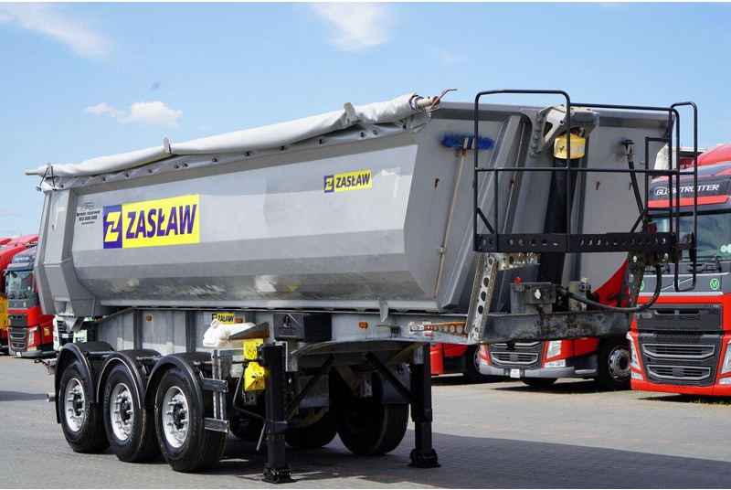 ZASŁAW WYWROTKA 26 m3 / STALOWA / HP / OŚ PODNOSZONA / RYNNA / 2017 - Самосвал полуремарке: снимка 1 ZASŁAW WYWROTKA 26 m3 / STALOWA / HP / OŚ PODNOSZONA / RYNNA / 2017 - Самосвал полуремарке: снимка 1