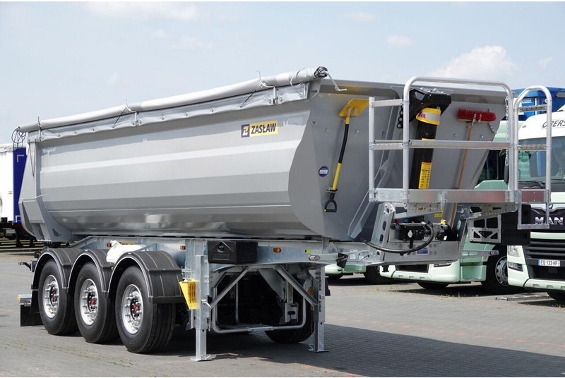 ZASŁAW WYWROTKA 28 m3 / FABRYCZNIE NOWA / STALOWA / RYNNA WANNA HP / OŚ - Самосвал полуремарке: снимка 1 ZASŁAW WYWROTKA 28 m3 / FABRYCZNIE NOWA / STALOWA / RYNNA WANNA HP / OŚ - Самосвал полуремарке: снимка 1