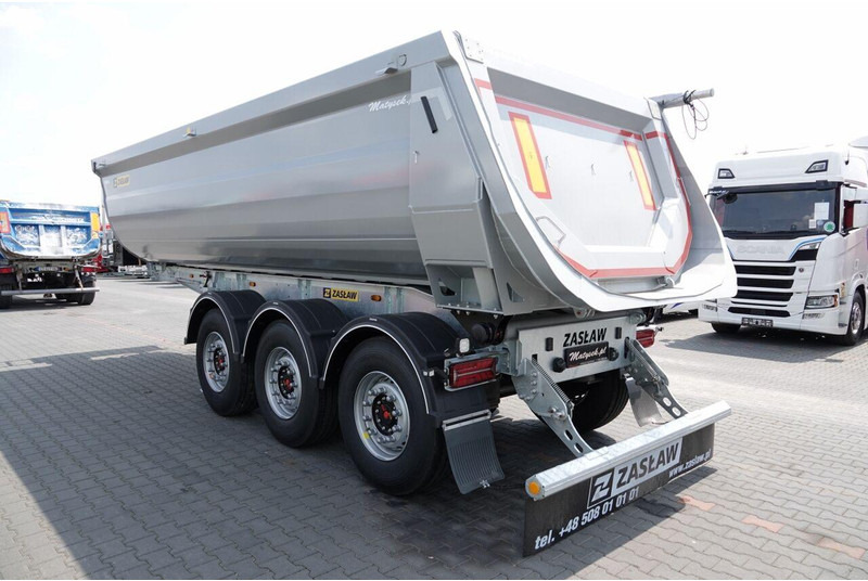 ZASŁAW WYWROTKA 28 m3 / FABRYCZNIE NOWA / STALOWA / RYNNA WANNA HP / OŚ - Самосвал полуремарке: снимка 5 ZASŁAW WYWROTKA 28 m3 / FABRYCZNIE NOWA / STALOWA / RYNNA WANNA HP / OŚ - Самосвал полуремарке: снимка 5