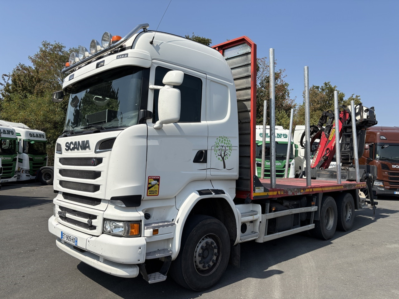 SCANIA R 580 CB6x4HHZ - Шаси кабина: снимка 1 SCANIA R 580 CB6x4HHZ - Шаси кабина: снимка 1