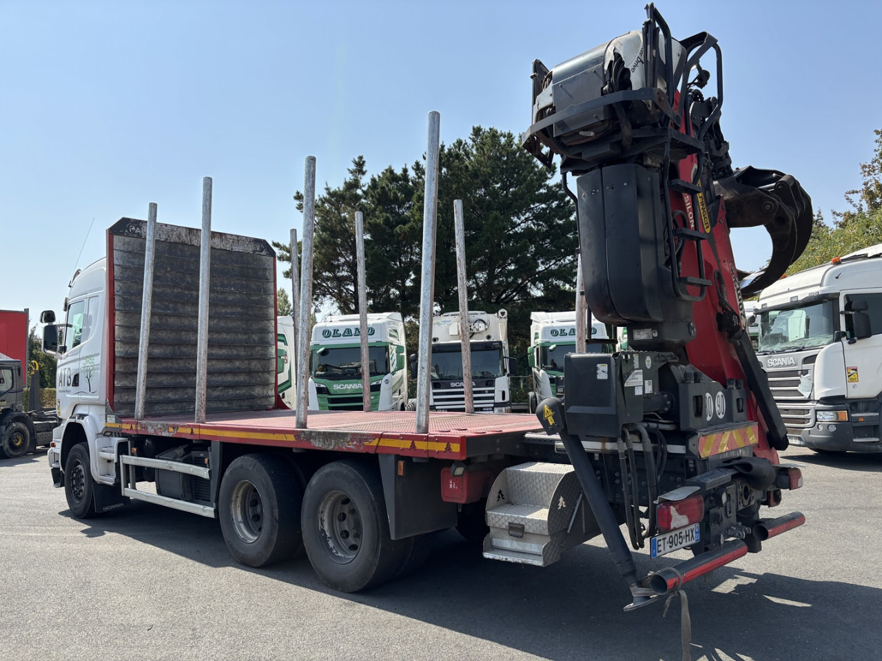 SCANIA R 580 CB6x4HHZ - Шаси кабина: снимка 4 SCANIA R 580 CB6x4HHZ - Шаси кабина: снимка 4