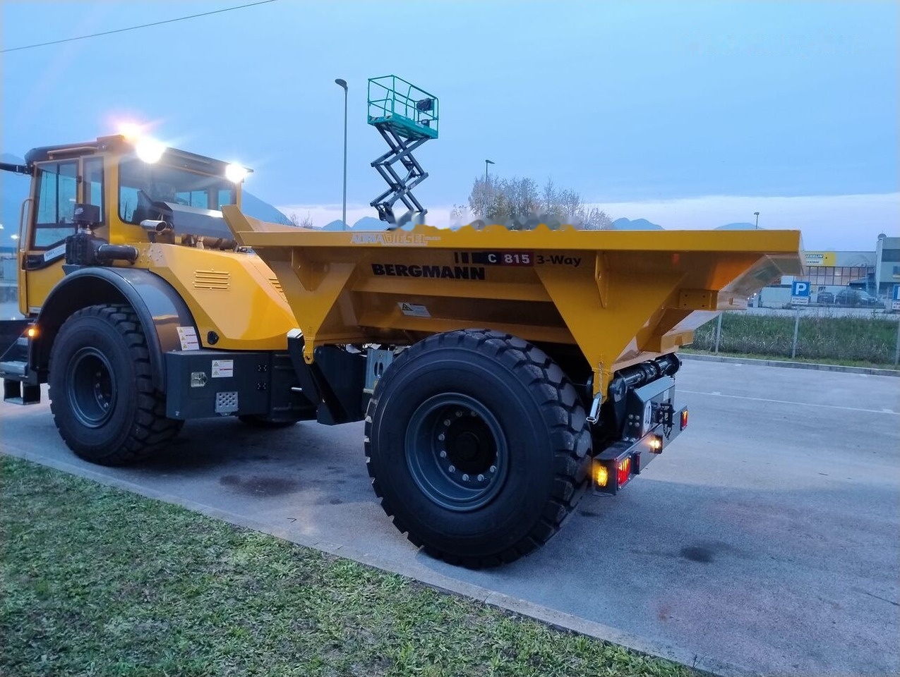 Bergmann C815s - Самосвал камион: снимка 4 Bergmann C815s - Самосвал камион: снимка 4