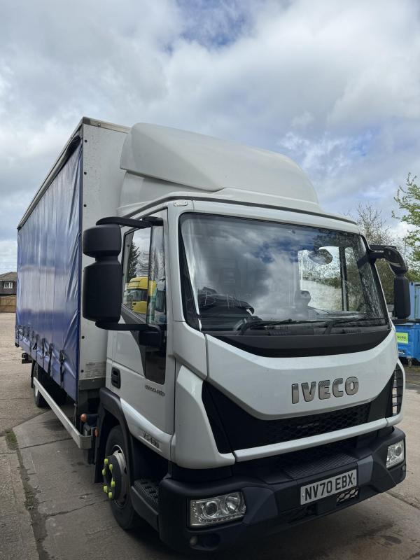 IVECO 75.160 Eurocargo 7.5 Ton Curtainside - Камион с брезент: снимка 2 IVECO 75.160 Eurocargo 7.5 Ton Curtainside - Камион с брезент: снимка 2