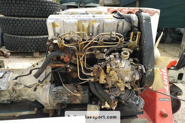 NISSAN LD20-II 2.0 Diesel Engine + Manual Gearbox | For Nissan Vanette - Двигател: снимка 2 NISSAN LD20-II 2.0 Diesel Engine + Manual Gearbox | For Nissan Vanette - Двигател: снимка 2