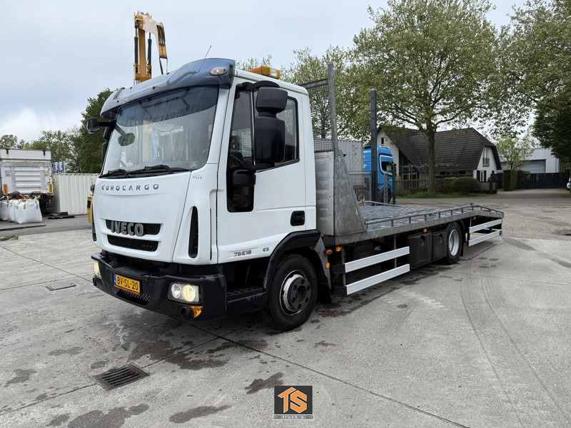 Iveco ML75E18/P AUTOTRANSPORT - AUTOMATIC - 7.5TON - LOADING 2830KG - NL TRUCK - Автовоз камион: снимка 1 Iveco ML75E18/P AUTOTRANSPORT - AUTOMATIC - 7.5TON - LOADING 2830KG - NL TRUCK - Автовоз камион: снимка 1
