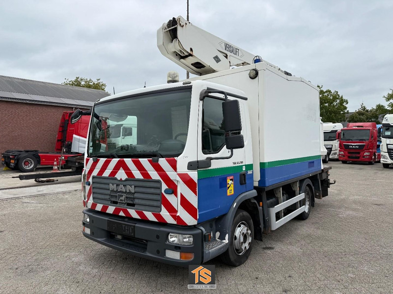 MAN TGL 12.210 EURO 5 - MANUAL - VERSALIFT VST-237-NF HEIGHT 14 M - BELGIUM TRUCK - TOP! - Камион, Камион с кран: снимка 1 MAN TGL 12.210 EURO 5 - MANUAL - VERSALIFT VST-237-NF HEIGHT 14 M - BELGIUM TRUCK - TOP! - Камион, Камион с кран: снимка 1