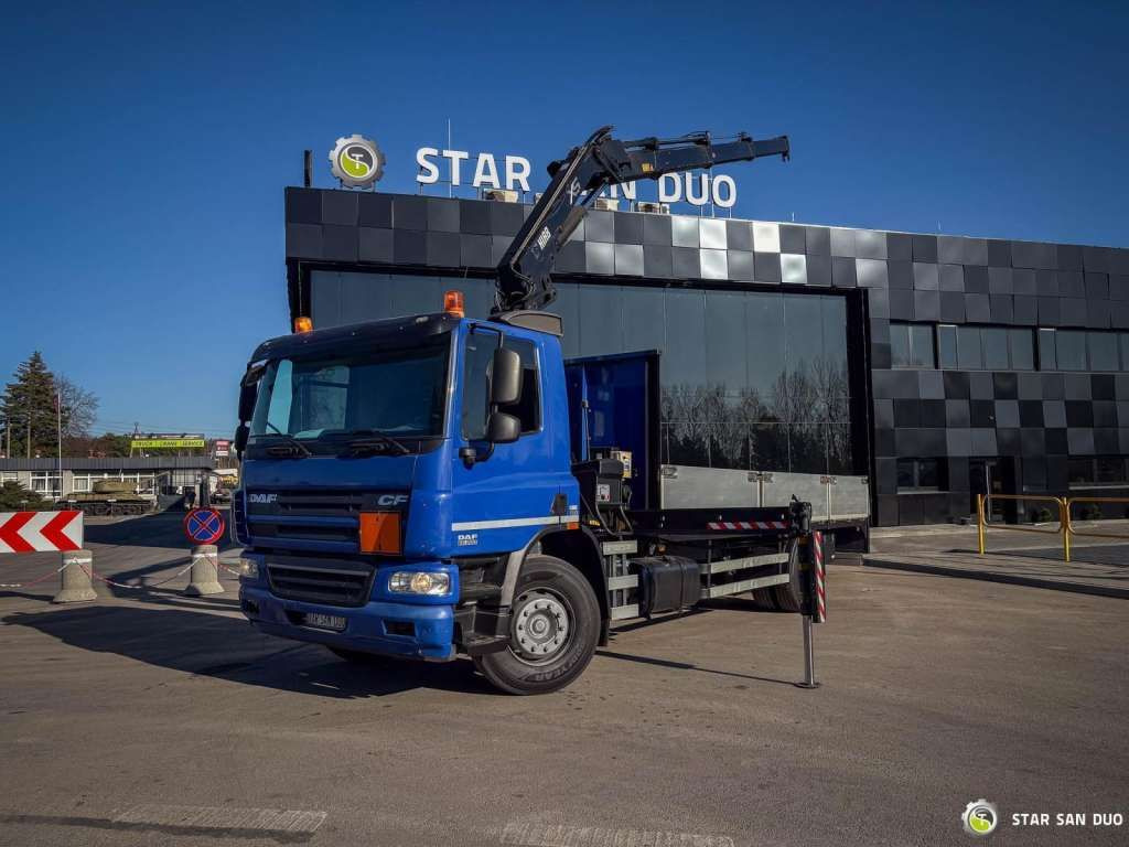 DAF CF 65 4x2 HIAB 144 E-3 HDS Crane Euro 5 - Камион с кран: снимка 3 DAF CF 65 4x2 HIAB 144 E-3 HDS Crane Euro 5 - Камион с кран: снимка 3