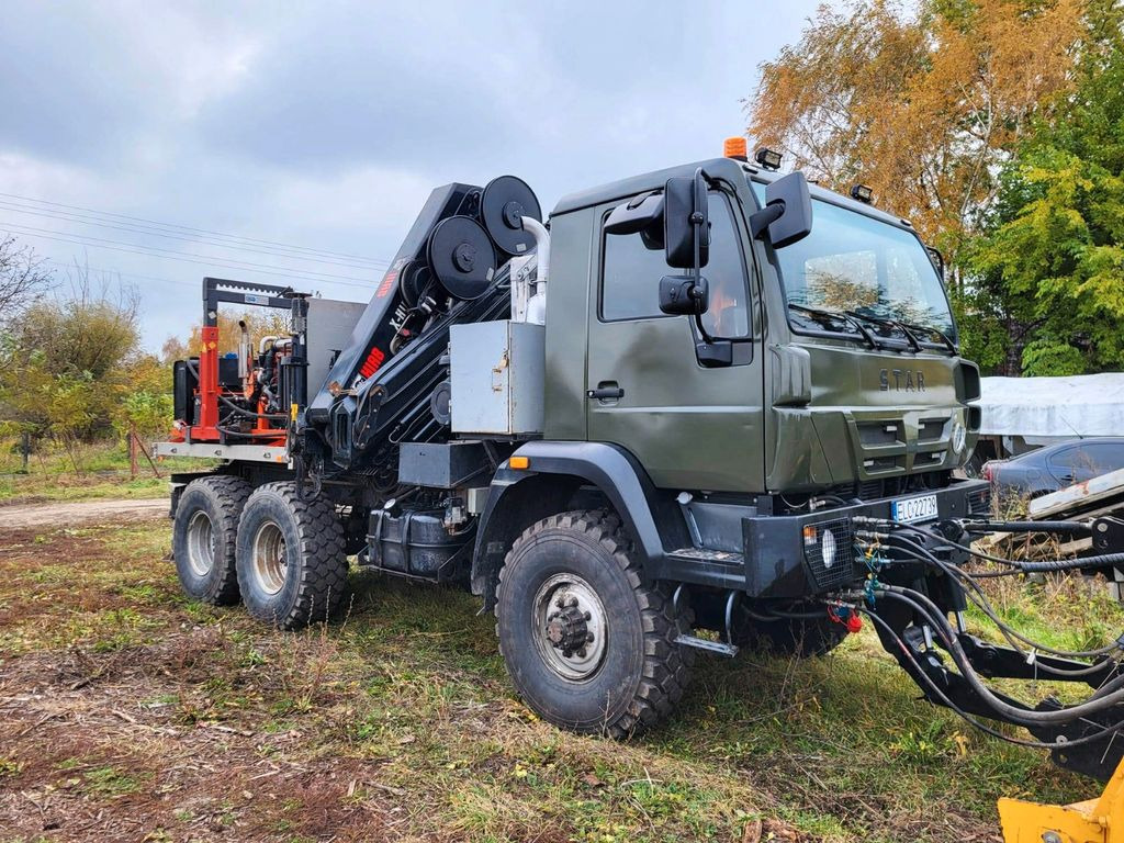 MAN 6x6 Star 266 6x6 HIAB X HIPRO 192 E-6 - Камион с кран: снимка 3 MAN 6x6 Star 266 6x6 HIAB X HIPRO 192 E-6 - Камион с кран: снимка 3