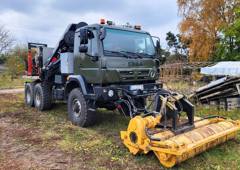 MAN 6x6 Star 266 6x6 HIAB X HIPRO 192 E-6 - Камион с кран: снимка 1 MAN 6x6 Star 266 6x6 HIAB X HIPRO 192 E-6 - Камион с кран: снимка 1