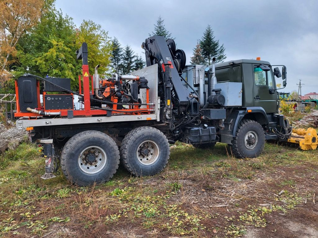 MAN 6x6 Star 266 6x6 HIAB X HIPRO 192 E-6 - Камион с кран: снимка 2 MAN 6x6 Star 266 6x6 HIAB X HIPRO 192 E-6 - Камион с кран: снимка 2
