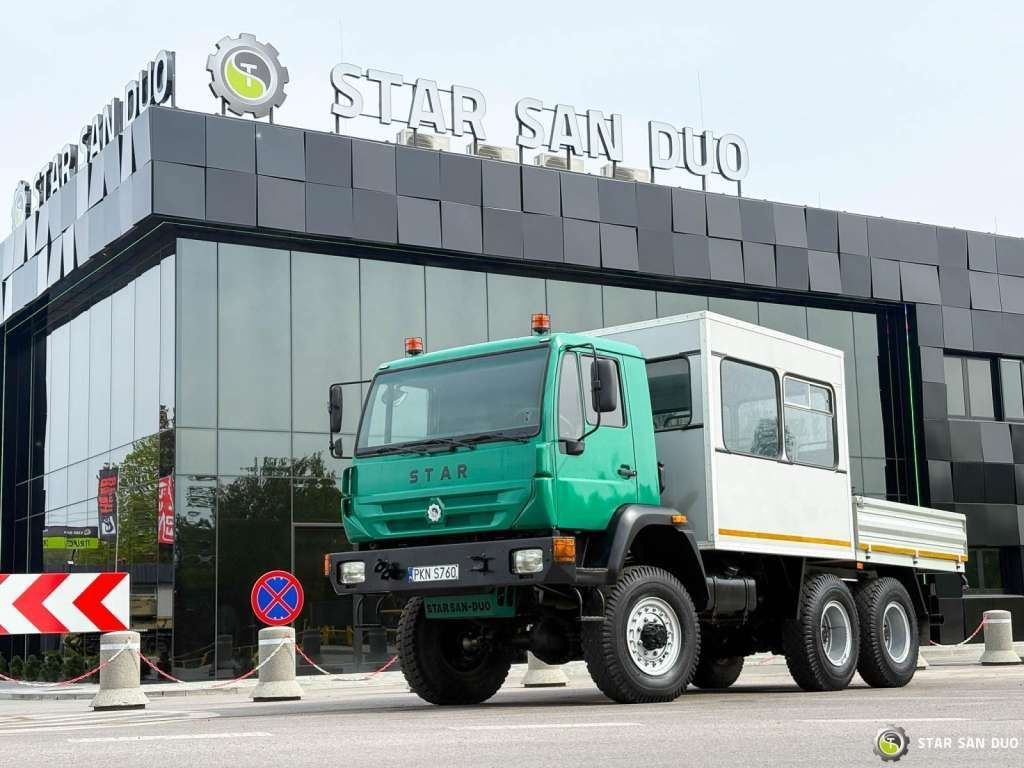 MAN Star 266 BRIGADE VEHICLE 6x6 Passenger transport - Шаси кабина: снимка 1 MAN Star 266 BRIGADE VEHICLE 6x6 Passenger transport - Шаси кабина: снимка 1