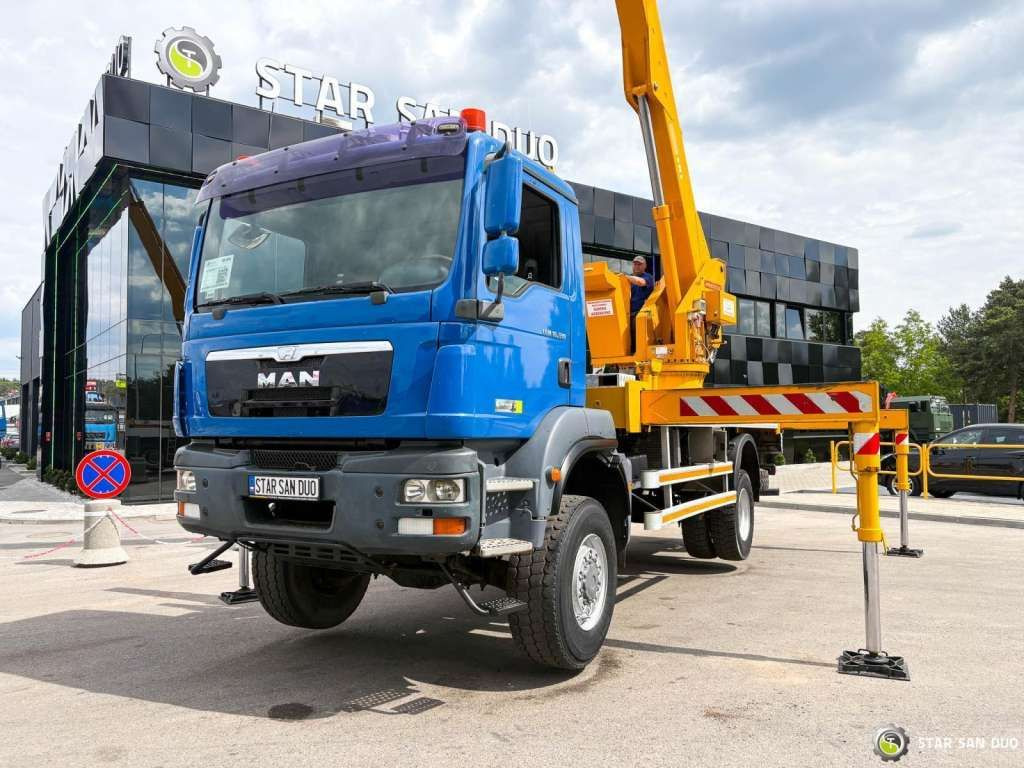 MAN TGM 18.330 4x4 MULTITEL J335 Truck Mounted Lift - Автовишка: снимка 3 MAN TGM 18.330 4x4 MULTITEL J335 Truck Mounted Lift - Автовишка: снимка 3
