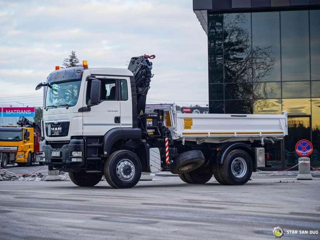 MAN TGS 18.360 4x4 HIAB 144 E-4 Crane Kipper MAN TGS 18.360 4x4 HIAB 144 E-4 Crane Kipper - Самосвал камион: снимка 5 MAN TGS 18.360 4x4 HIAB 144 E-4 Crane Kipper MAN TGS 18.360 4x4 HIAB 144 E-4 Crane Kipper - Самосвал камион: снимка 5