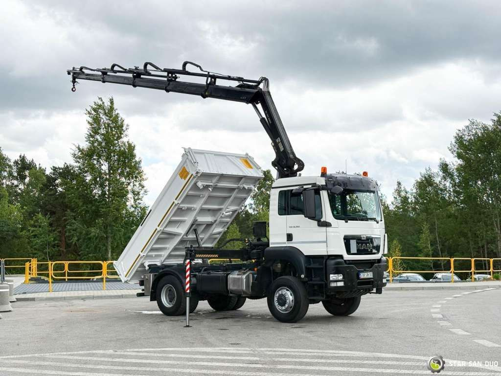 MAN TGS 18.360 4x4 HIAB 144 E-4 Crane Kipper - Самосвал камион: снимка 2 MAN TGS 18.360 4x4 HIAB 144 E-4 Crane Kipper - Самосвал камион: снимка 2