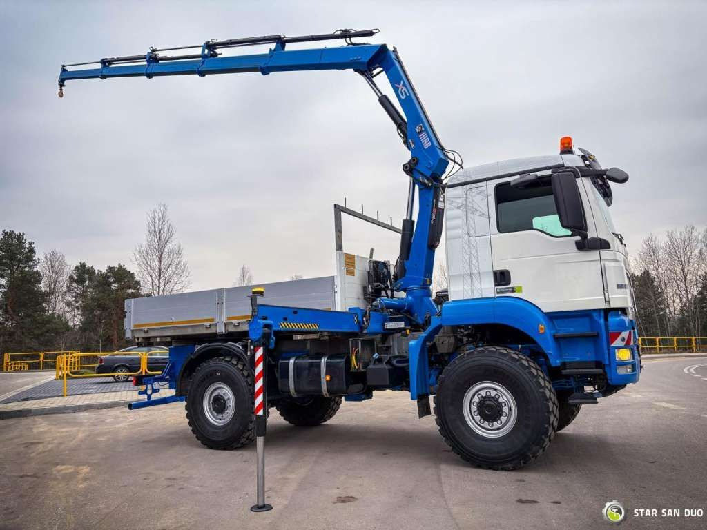 MAN TGS 18.440 4x4 HIAB 166 E-4 CRANE KRAN MAN TGS 18.440 4x4 HIAB 166 E-4 CRANE KRAN - Камион с кран, Бордови камион: снимка 2 MAN TGS 18.440 4x4 HIAB 166 E-4 CRANE KRAN MAN TGS 18.440 4x4 HIAB 166 E-4 CRANE KRAN - Камион с кран, Бордови камион: снимка 2