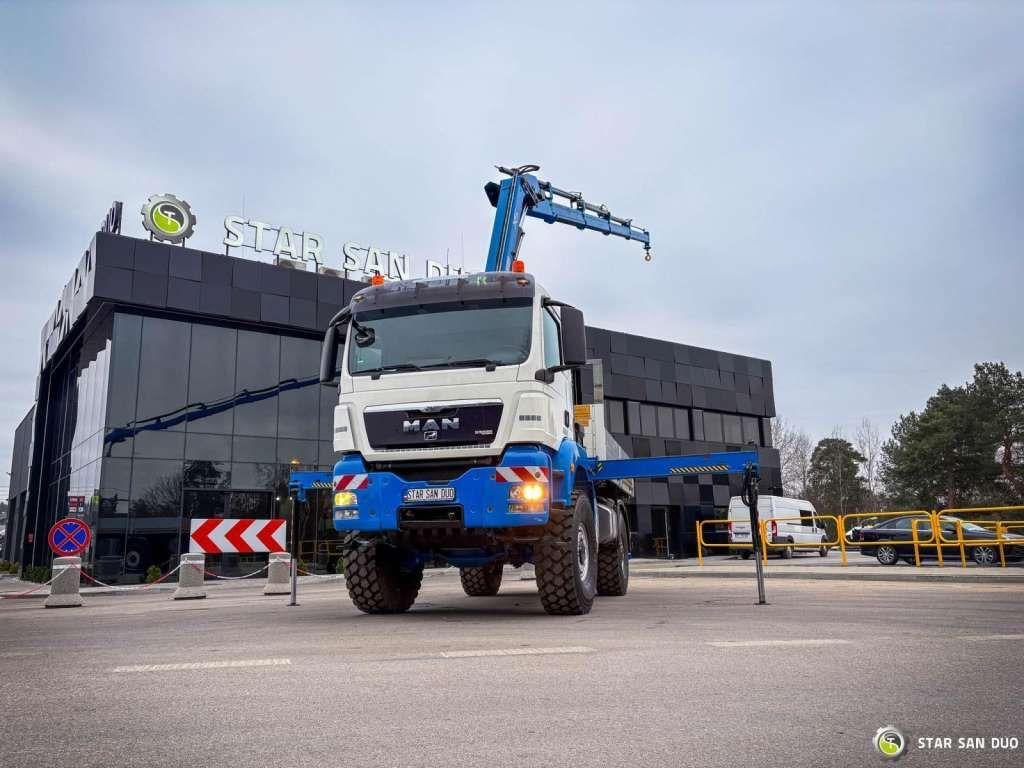 MAN TGS 18.440 4x4 HIAB 166 E-4 CRANE KRAN MAN TGS 18.440 4x4 HIAB 166 E-4 CRANE KRAN - Камион с кран, Бордови камион: снимка 3 MAN TGS 18.440 4x4 HIAB 166 E-4 CRANE KRAN MAN TGS 18.440 4x4 HIAB 166 E-4 CRANE KRAN - Камион с кран, Бордови камион: снимка 3