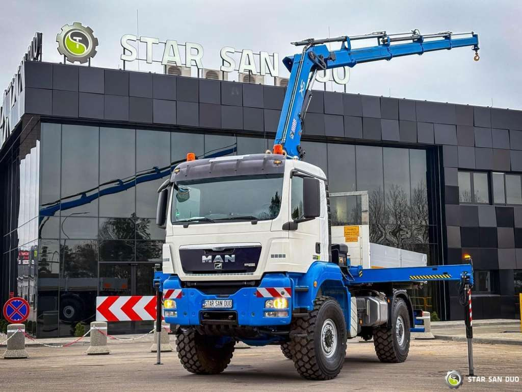 MAN TGS 18.440 4x4 HIAB 166 E-4 CRANE KRAN MAN TGS 18.440 4x4 HIAB 166 E-4 CRANE KRAN - Камион с кран, Бордови камион: снимка 1 MAN TGS 18.440 4x4 HIAB 166 E-4 CRANE KRAN MAN TGS 18.440 4x4 HIAB 166 E-4 CRANE KRAN - Камион с кран, Бордови камион: снимка 1