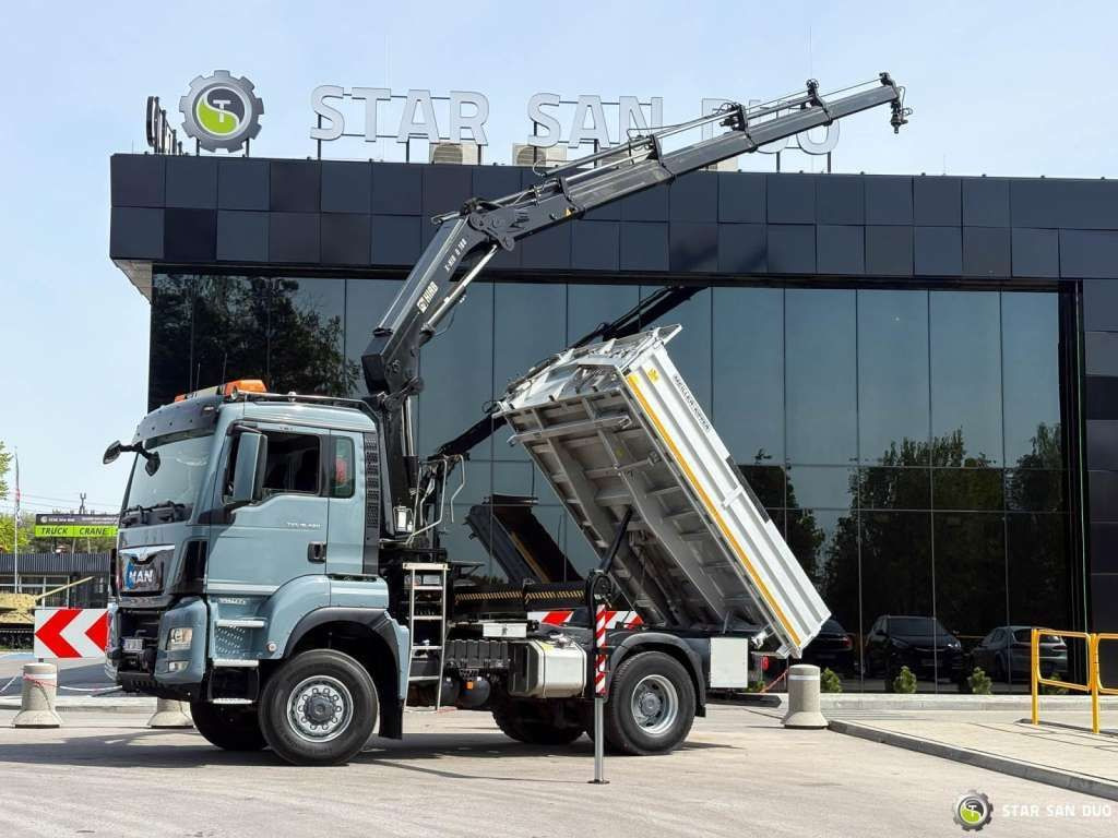 MAN TGS 18.480 4x4 HIAB 188 E-4 CRANE KIPPER EURO 6 MAN TGS 18.480 4x4 HIAB 188 E-4 CRANE KIPPER EURO 6 - Самосвал камион: снимка 2 MAN TGS 18.480 4x4 HIAB 188 E-4 CRANE KIPPER EURO 6 MAN TGS 18.480 4x4 HIAB 188 E-4 CRANE KIPPER EURO 6 - Самосвал камион: снимка 2