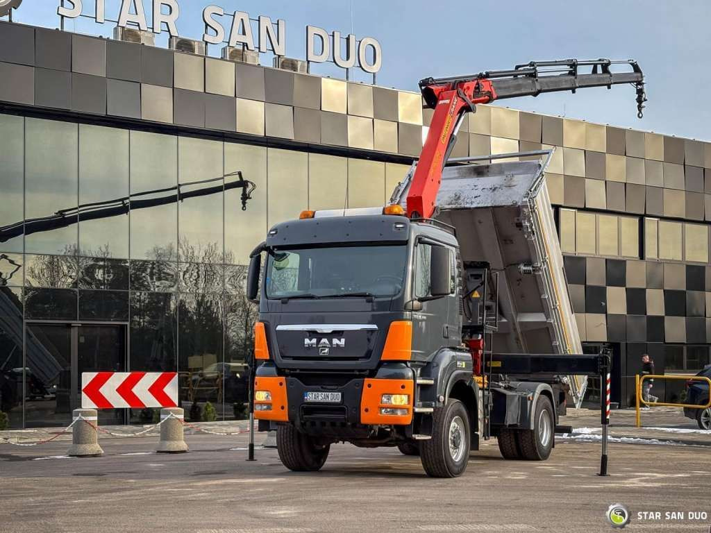 MAN TGS 18.480 PALFINGER PK 16502 HDS Crane,Kipper MAN TGS 18.480 PALFINGER PK 16502 HDS Crane,Kipper - Самосвал камион: снимка 3 MAN TGS 18.480 PALFINGER PK 16502 HDS Crane,Kipper MAN TGS 18.480 PALFINGER PK 16502 HDS Crane,Kipper - Самосвал камион: снимка 3