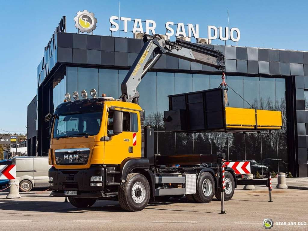 MAN TGS 28.480 6x4x4 H PALFINGER PK 29002 CRANE 5th - Камион с кран: снимка 2 MAN TGS 28.480 6x4x4 H PALFINGER PK 29002 CRANE 5th - Камион с кран: снимка 2