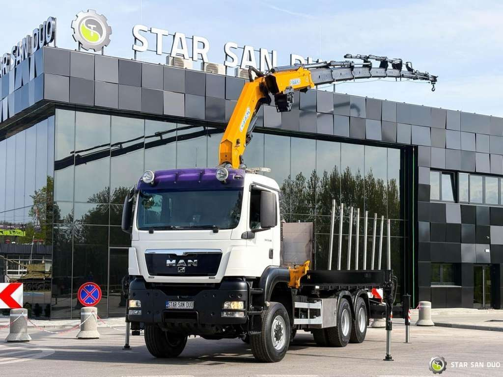 MAN TGS 33.400 6x6 BL EFFER 315/8S HDS Crane 2019 - Камион с кран: снимка 5 MAN TGS 33.400 6x6 BL EFFER 315/8S HDS Crane 2019 - Камион с кран: снимка 5