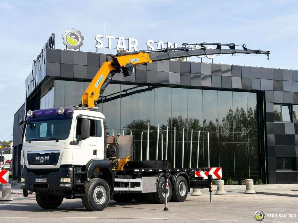 MAN TGS 33.400 6x6 BL EFFER 315/8S HDS Crane 2019 - Камион с кран: снимка 1 MAN TGS 33.400 6x6 BL EFFER 315/8S HDS Crane 2019 - Камион с кран: снимка 1