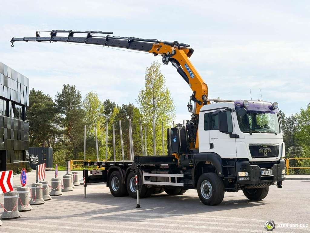 MAN TGS 33.400 6x6 BL EFFER 315/8S HDS Crane 2019 - Камион с кран: снимка 2 MAN TGS 33.400 6x6 BL EFFER 315/8S HDS Crane 2019 - Камион с кран: снимка 2