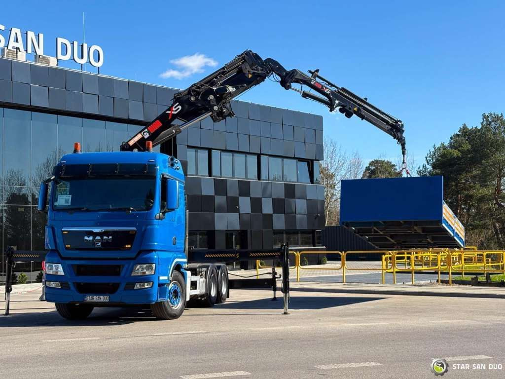 MAN TGS 33.480 6x4 HIAB 377E-5 HIPRO Crane - Камион с кран: снимка 1 MAN TGS 33.480 6x4 HIAB 377E-5 HIPRO Crane - Камион с кран: снимка 1