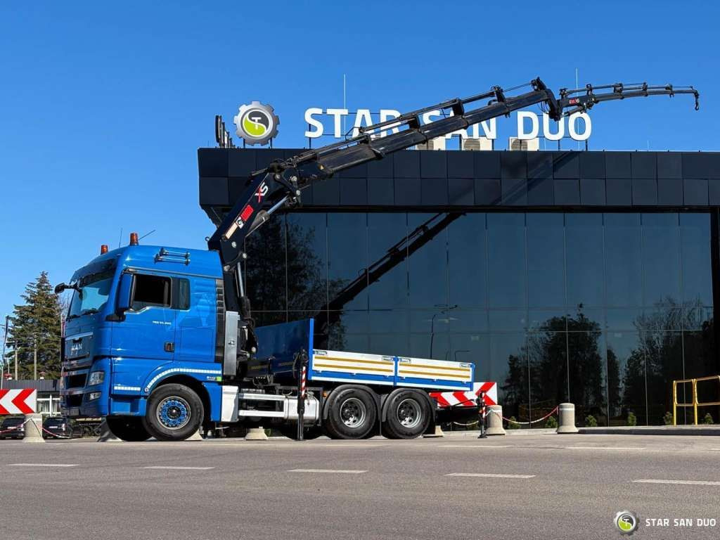 MAN TGS 33.480 6x4 HIAB 377E-5 HIPRO Crane - Камион с кран: снимка 2 MAN TGS 33.480 6x4 HIAB 377E-5 HIPRO Crane - Камион с кран: снимка 2
