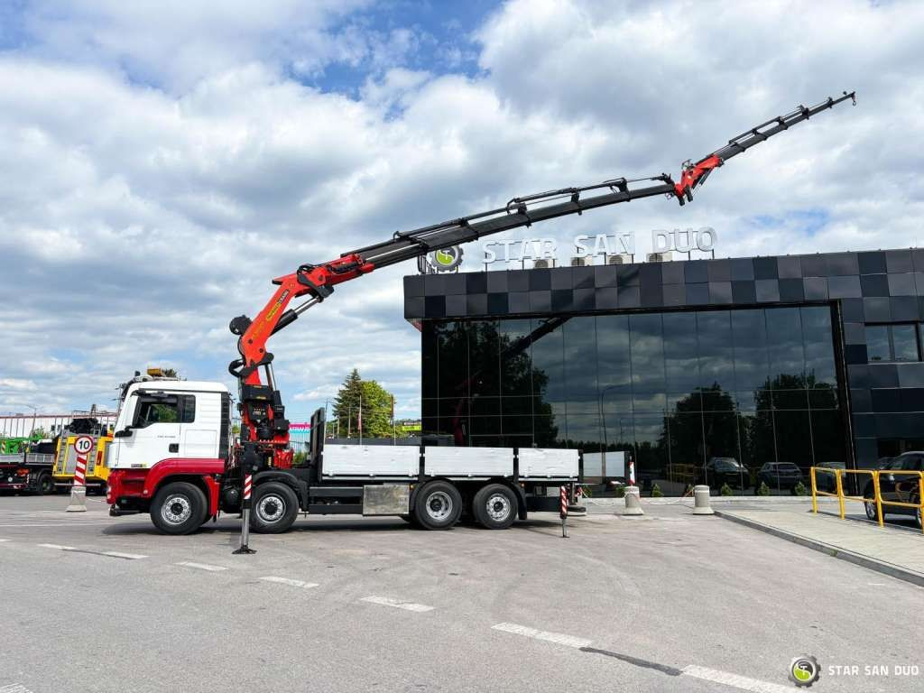 MAN TGS 35.480 8x4 PALFINGER PK 60002 Fly Jib Winch - Камион с кран: снимка 2 MAN TGS 35.480 8x4 PALFINGER PK 60002 Fly Jib Winch - Камион с кран: снимка 2