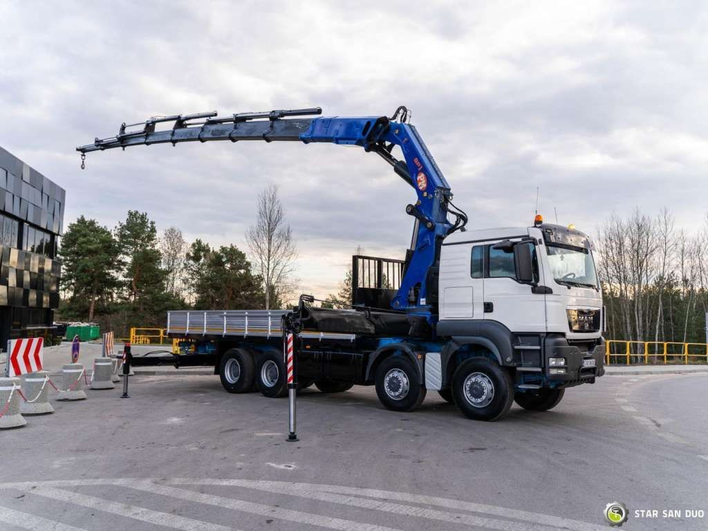 MAN TGS 41.480 8x8 PM 85SP HDS Crane - Камион с кран: снимка 2 MAN TGS 41.480 8x8 PM 85SP HDS Crane - Камион с кран: снимка 2