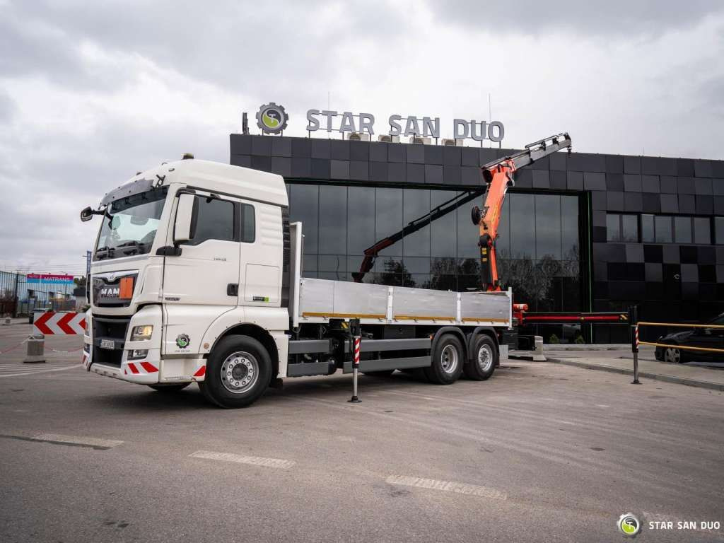 MAN TGX 26.480 6x2 PALFINGER PK 33002 EH Crane Winc - Камион с кран: снимка 4 MAN TGX 26.480 6x2 PALFINGER PK 33002 EH Crane Winc - Камион с кран: снимка 4