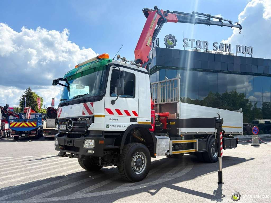 Mercedes-Benz ACTROS 2044A 4x4 Palfinger PK 20002 hds Crane - Камион с кран: снимка 1 Mercedes-Benz ACTROS 2044A 4x4 Palfinger PK 20002 hds Crane - Камион с кран: снимка 1