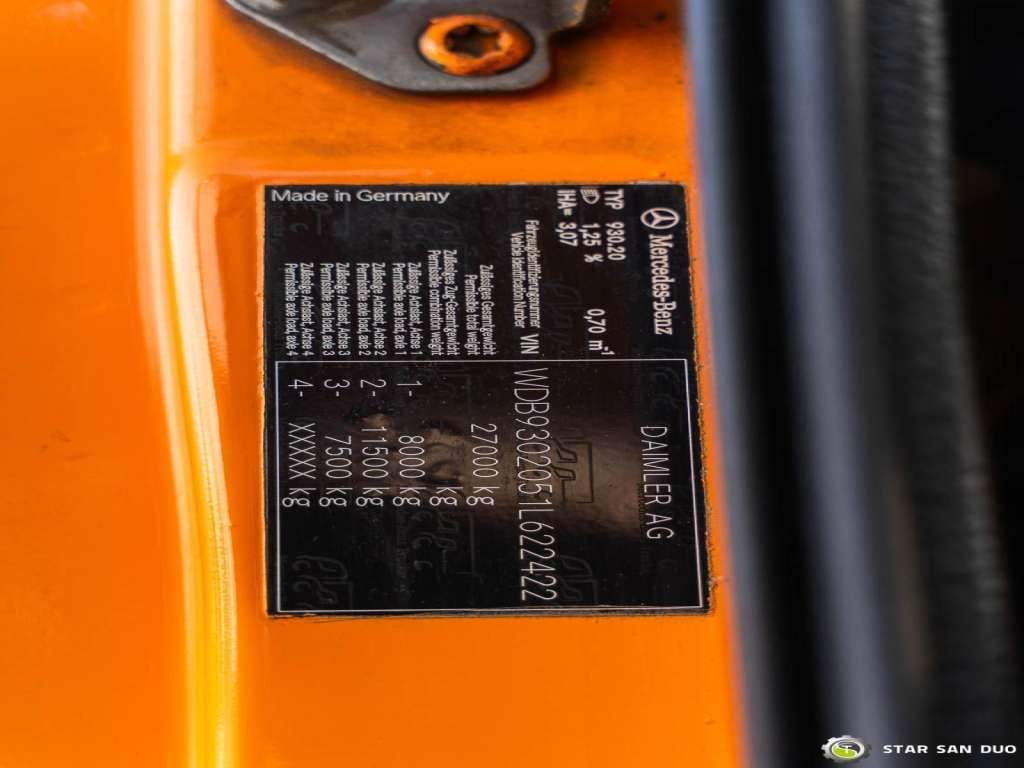 Лизинг на  Mercedes-Benz  ACTROS 2541 6x2 Palfinger PK 34002  Crane Winch Mercedes-Benz  ACTROS 2541 6x2 Palfinger PK 34002  Crane Winch: снимка 12