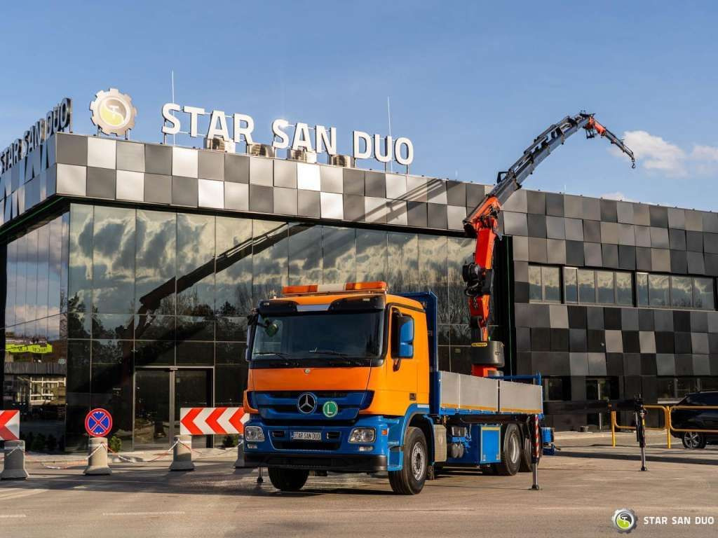 Mercedes-Benz ACTROS 2541 6x2 Palfinger PK 34002 Crane Winch - Камион с кран: снимка 1 Mercedes-Benz ACTROS 2541 6x2 Palfinger PK 34002 Crane Winch - Камион с кран: снимка 1