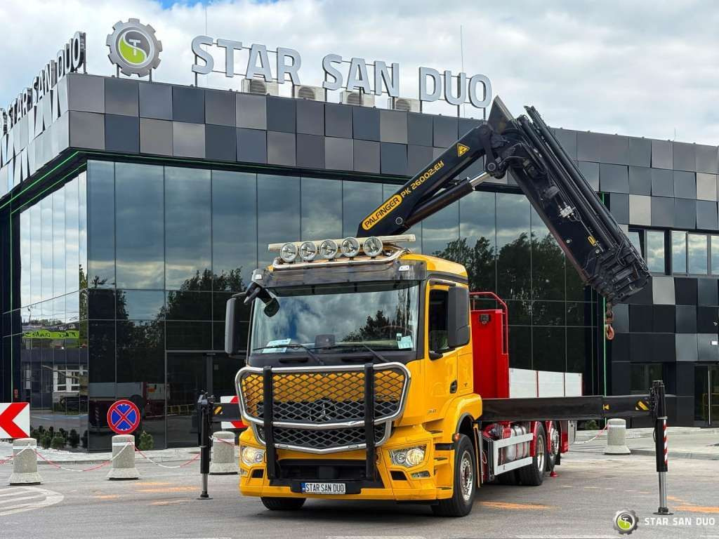 Mercedes-Benz ACTROS 2543 6x2 PalfingerPK 26002 EH Crane - Камион с кран: снимка 2 Mercedes-Benz ACTROS 2543 6x2 PalfingerPK 26002 EH Crane - Камион с кран: снимка 2