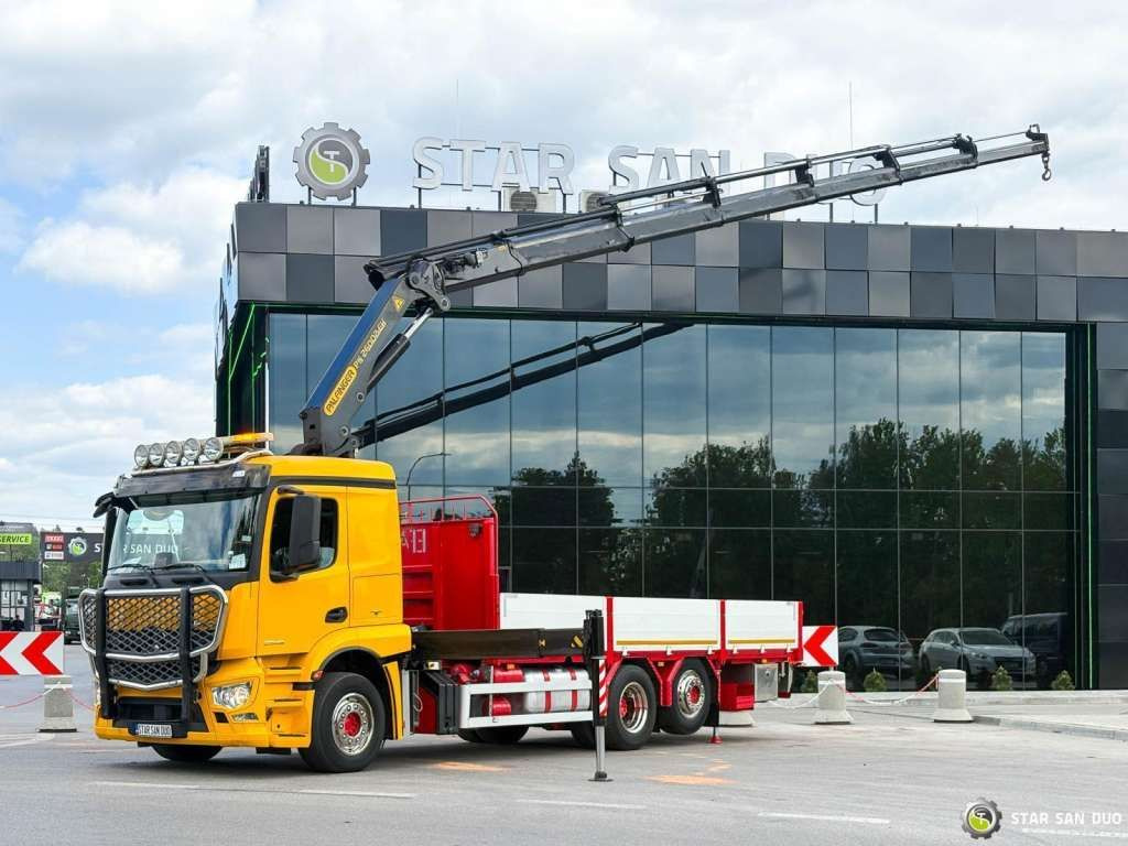 Mercedes-Benz ACTROS 2543 6x2 PalfingerPK 26002 EH Crane - Камион с кран: снимка 3 Mercedes-Benz ACTROS 2543 6x2 PalfingerPK 26002 EH Crane - Камион с кран: снимка 3