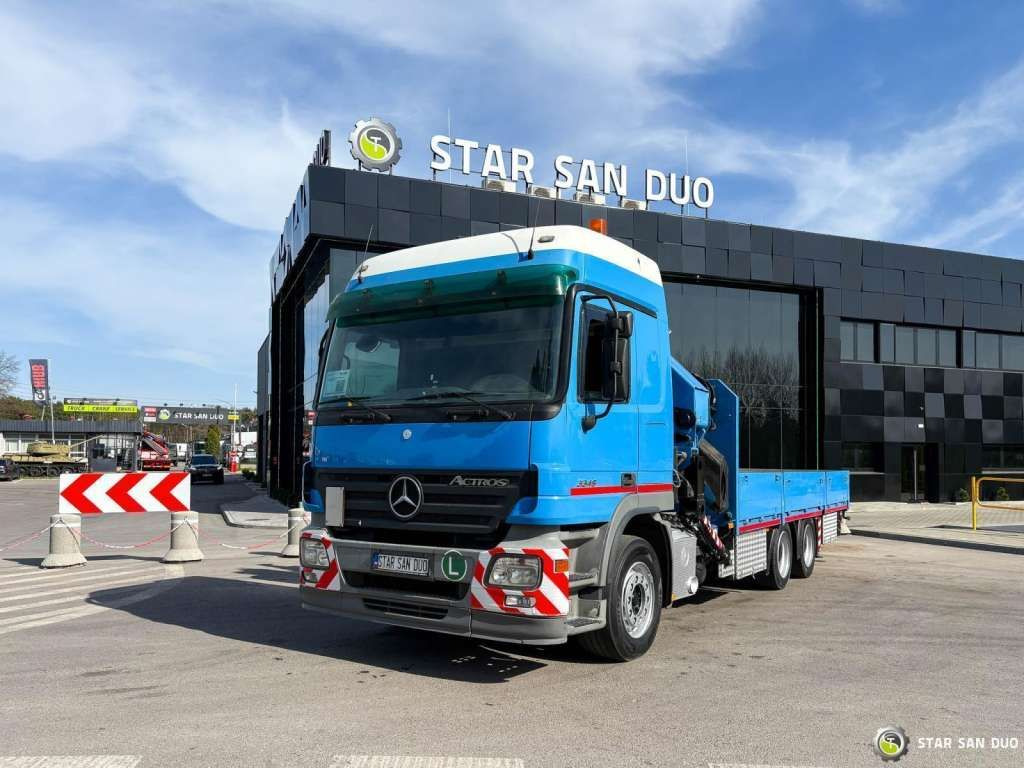 Mercedes-Benz ACTROS 2646L 6x4 PALFINGER 36002 Euro 5 Winch - Камион с кран: снимка 5 Mercedes-Benz ACTROS 2646L 6x4 PALFINGER 36002 Euro 5 Winch - Камион с кран: снимка 5