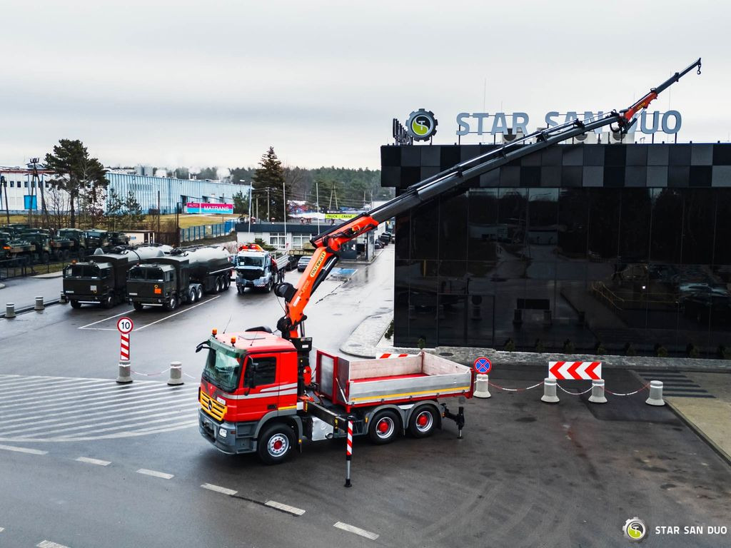 Mercedes-Benz ACTROS 2648 6x4 PALFINGER PK 29002 EURO 5 JIB - Камион с кран, Бордови камион: снимка 5 Mercedes-Benz ACTROS 2648 6x4 PALFINGER PK 29002 EURO 5 JIB - Камион с кран, Бордови камион: снимка 5