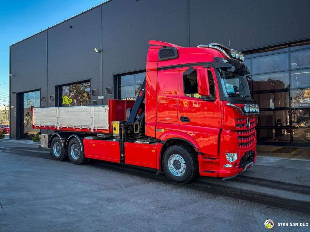 Нови Камион с кран Mercedes-Benz  AROCS 3358L 6x4 HIAB 192X-HIPRO E-6 Crane Kippe: снимка 8