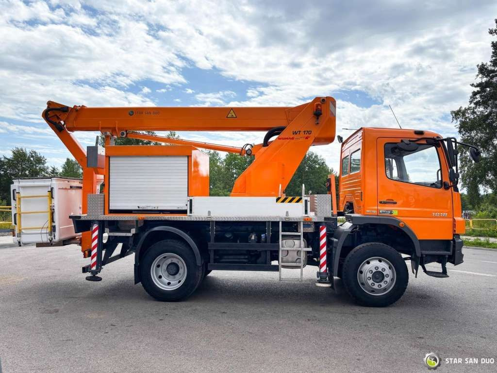 Mercedes-Benz ATEGO 4x4 1018 WUMAG WT 170 Platform Lift 17m - Автовишка: снимка 4 Mercedes-Benz ATEGO 4x4 1018 WUMAG WT 170 Platform Lift 17m - Автовишка: снимка 4