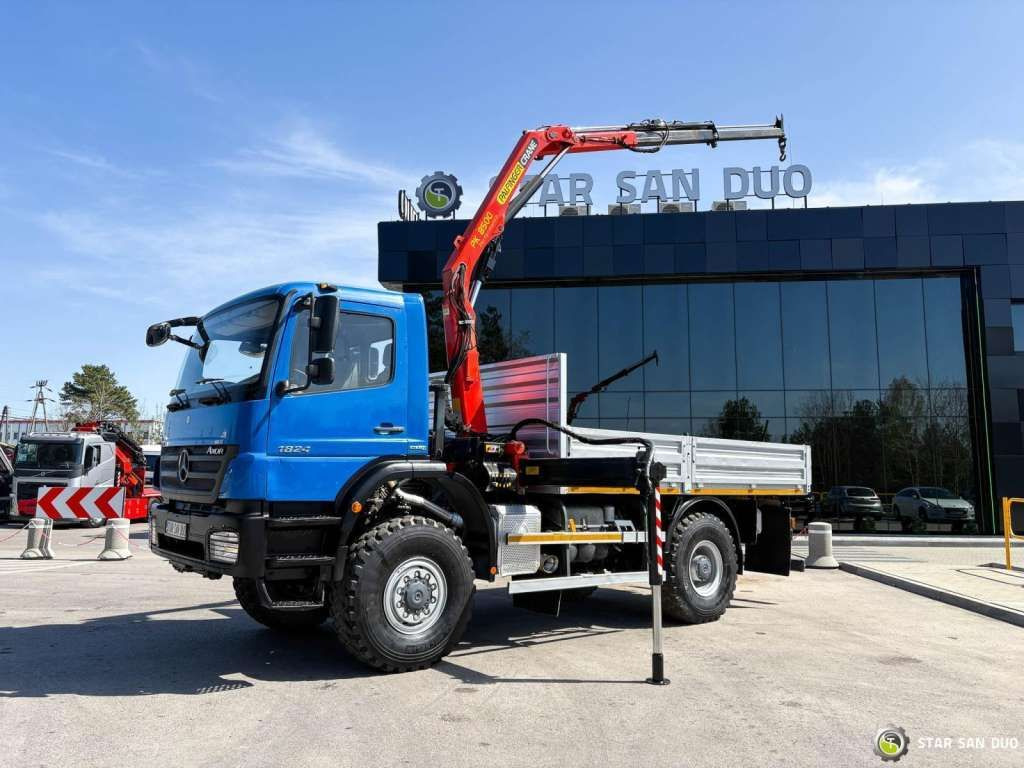 Mercedes-Benz AXOR 1824 4x4 PALFINGER PK 8500 Crane Kran - Камион с кран: снимка 3 Mercedes-Benz AXOR 1824 4x4 PALFINGER PK 8500 Crane Kran - Камион с кран: снимка 3
