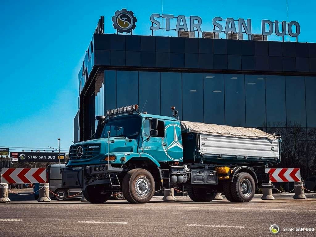 Mercedes-Benz Zetros 1833 4x4 Kipper Camper Chassis - Шаси кабина: снимка 1 Mercedes-Benz Zetros 1833 4x4 Kipper Camper Chassis - Шаси кабина: снимка 1