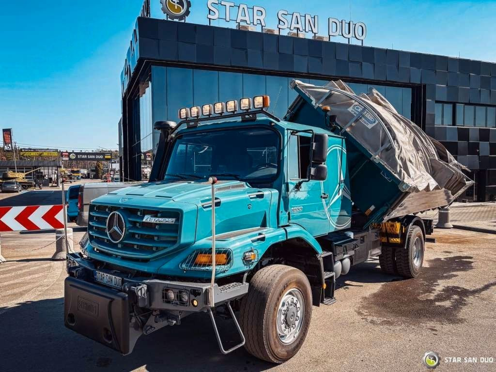 Mercedes-Benz Zetros 1833 4x4 Kipper Camper Chassis - Шаси кабина: снимка 4 Mercedes-Benz Zetros 1833 4x4 Kipper Camper Chassis - Шаси кабина: снимка 4
